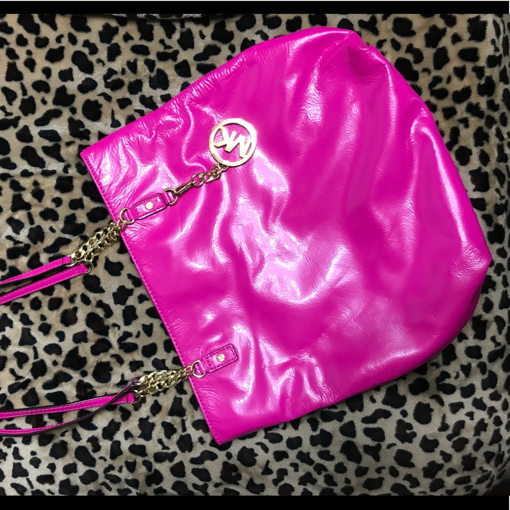 Bright pink tote💕